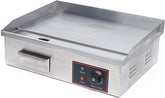 Electric Countertop Griddle Grill with Flat Top & Stainless Steel Body - 3000W -Thermostatic Control for Home, Outdoor & Commercial Cooking